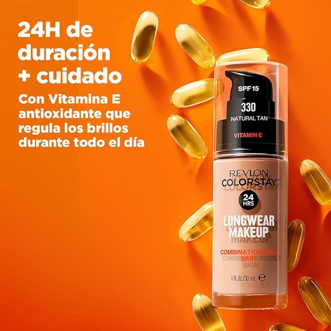 Revlon Colorstay Liquid Makeup Foundation with Pump - Sand Beige