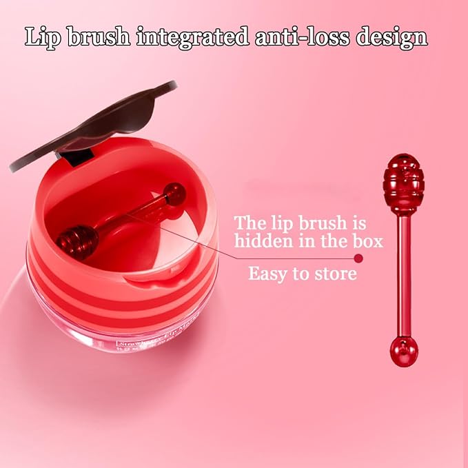 2 Pcs Bee Lip Balm Honey Wrinkle