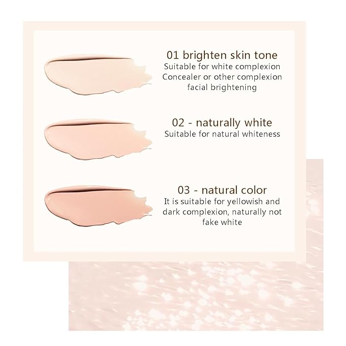 Happyhours 2 in 1 Foundation Anti-Wrinkle Concealer with Foundation (2Pcs-01)