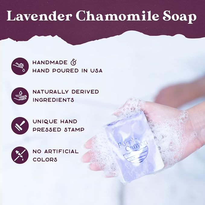 Purple Canyon Bath Gift Set Relaxing