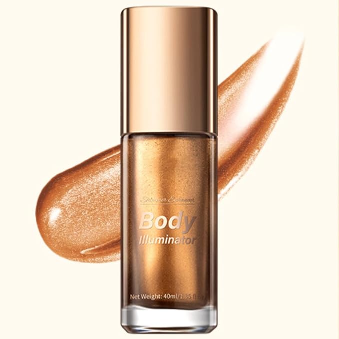 Moisturizing Body Luminizers 5 Colors Smooth and Shimmer Bronze Gold) 40ml