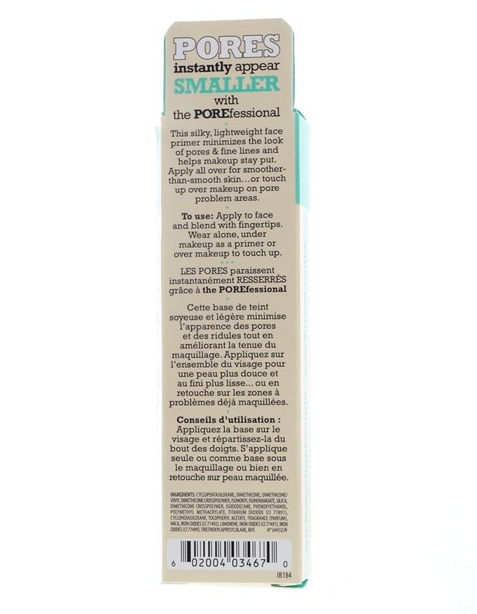Benefit Cosmetics POREfessional Pro Balm Face Primer Pore .75 Ounce