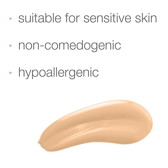 Neutrogena Healthy Skin Sensitive Skin Serum Foundation with Light/Medium 01, 1 oz