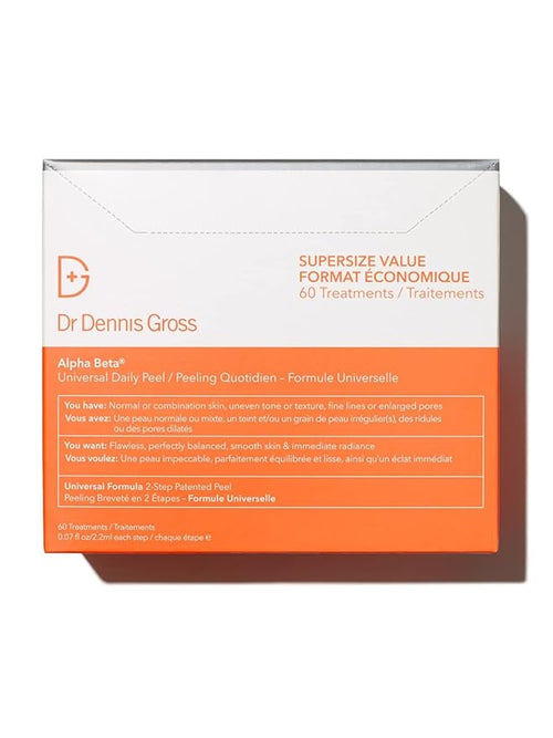 Alpha Beta Universal Daily Peel by Dr. Dennis Gross for Unisex - 60 Pc Pads
