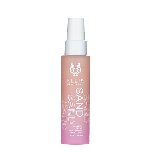 Ellis Brooklyn SAND Hair And Body Fragrance Mist - Gourmand Musk Perfume Mist with Italian Bergamot, Ginger Lily, & Vanilla Absolute, Vegan Perfume Made In The USA, 50ml 1.7 Fl Oz