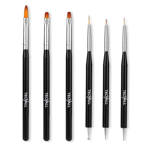 Teoyall nail art brushes, nail
