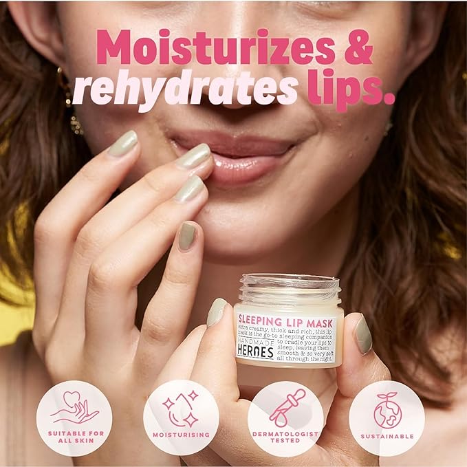 100% Natural Tinted Lip Butter Sleeping (Light