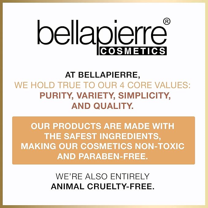 bellapierre Compact Mineral Foundation SPF 15 | Vegan Brown Sugar 35 Oz
