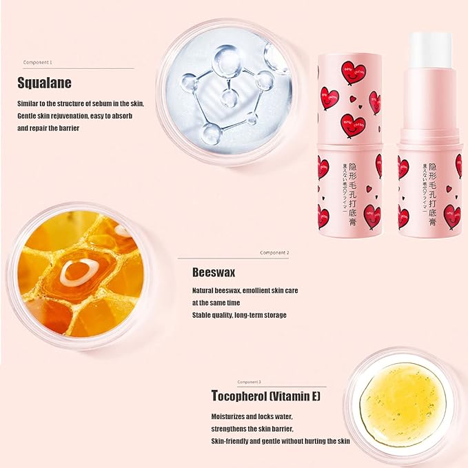 Invisible Pore Stick - Pore Eraser Waterproof Face (1 Pack)