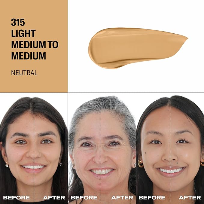 Youthforia Date Night Skin Tint Serum Foundation, Light-Medium - Neutral