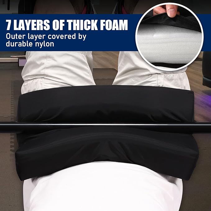 TOBWOLF Square Hip Thrust Cushion Pad