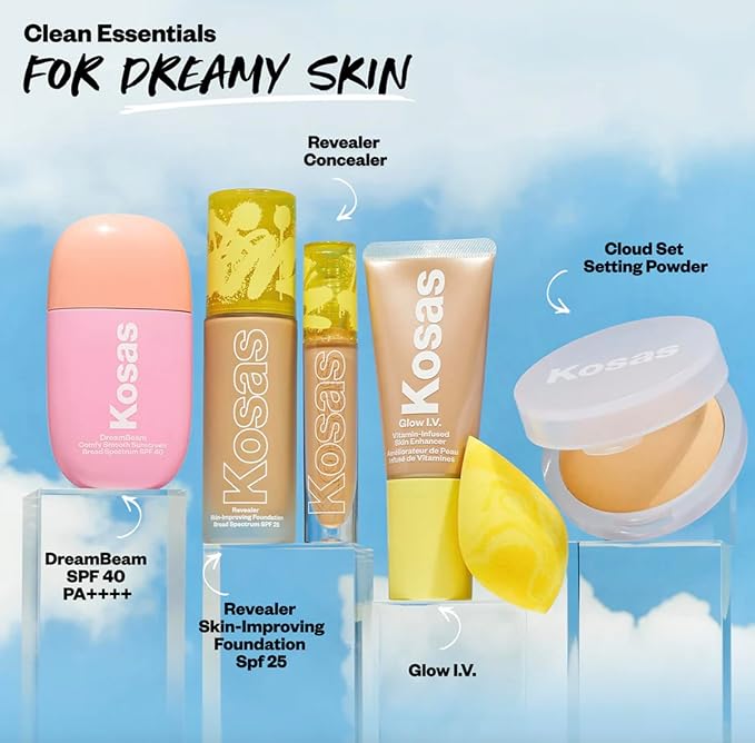 Kosas Mini Cloud Set Face Setting Powder - Long-Lasting (Comfy)