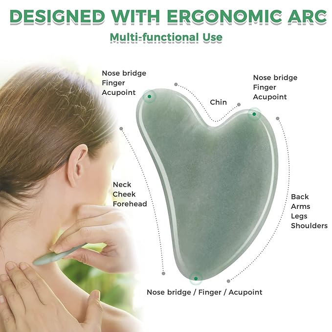 Gua Sha Guasha Facial Tools - Scraping