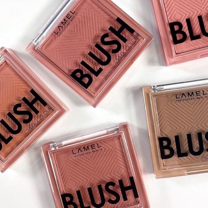 Lamel Pink Blush Cheek Color Mini - Blendable 3.8g