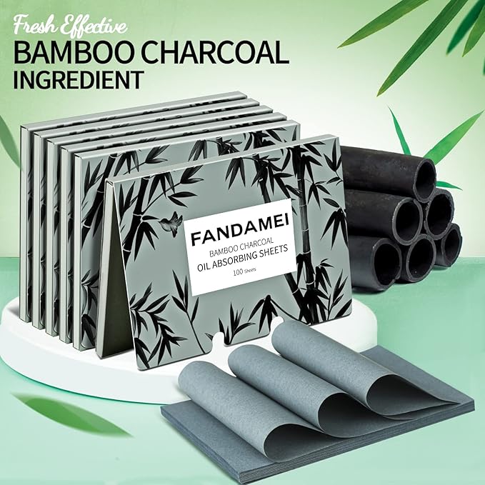 FANDAMEI 600 Counts Oil Blotting Sheets For Face, Absorbing Tissues