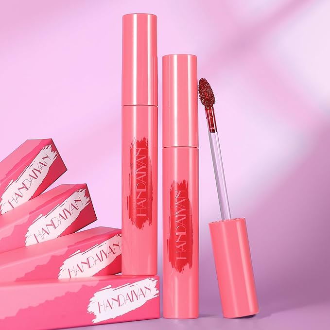 Wonder Blading Lip Stain Peel Off Masque, 6 Colors Tattoo Peel Off Mask, Matte Finish Peel Off Lip Stain, Waterproof & Transfer Proof Nude Lip Tint, Lip Tatoo Peel Lip Tint, 01# Orange Red