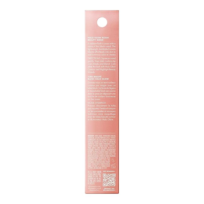 e.l.f. Halo Glow Blush Beauty Wand, Liquid Blush Cruelty-free, Candlelit