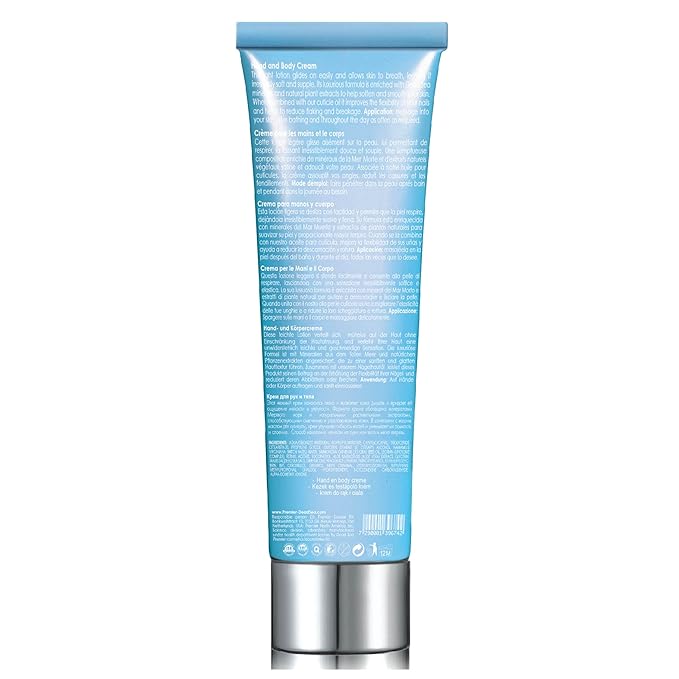 Premier Dead Sea Luxury Hand & Body Cream, vitamins 4.25fl.oz
