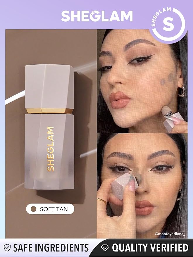 SHEGLAM Sun Sculpt Cool Toned Liquid Contour Stick Soft Tan