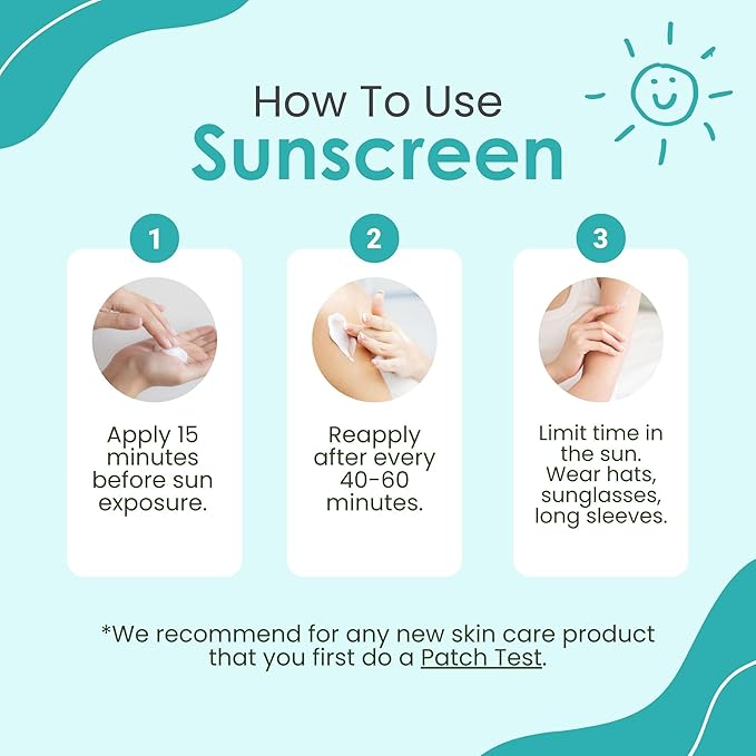 TruKid Easy On Mineral Sunscreen SPF 50 - Kids & Baby Sunscreen for Face & Body, Sunblock Protection for Sensitive Skin, Unscented, 3.4oz
