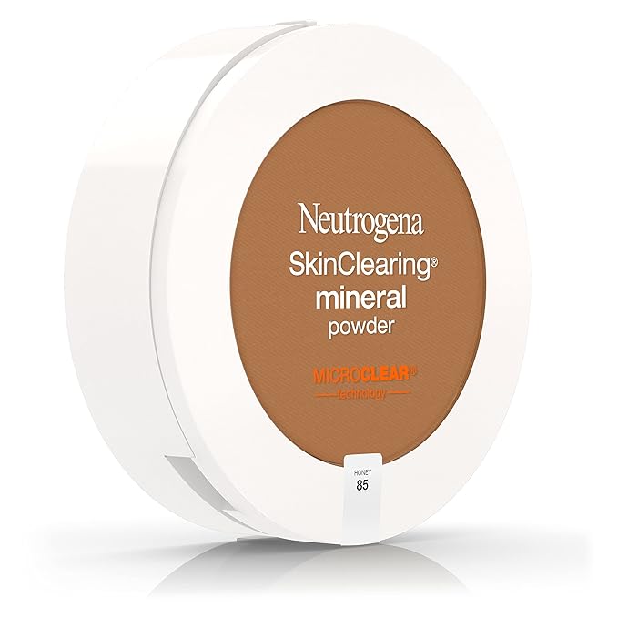 Neutrogena SkinClearing Mineral Acne-Concealing Pressed Powder Compact, Shine-Free 38 oz