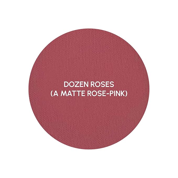 PRIMROSE POWDER BLUSH, Pressed Blush Face Makeup, Buildable Formula, Smooth Finish, Paraben Free, Made in the USA 0.11 oz. (Dozen Roses)