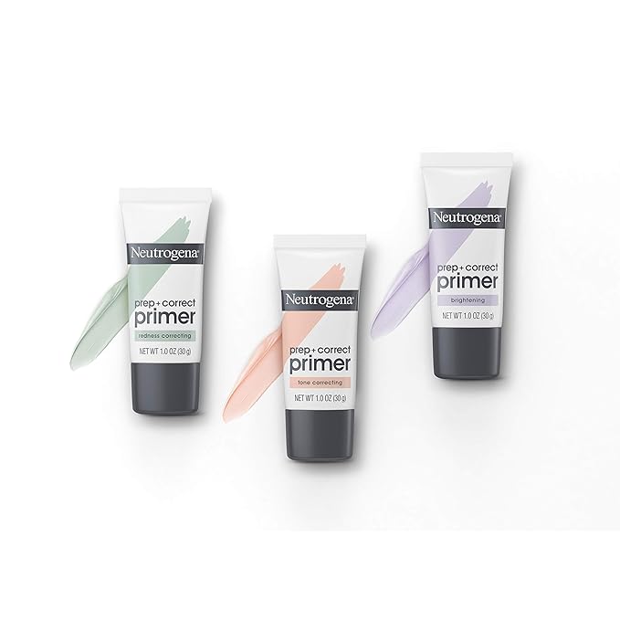 Neutrogena Prep + Correct Primer for Redness Correcting, of 2) 1.0 oz