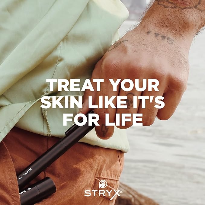 Stryx Concealer Stick Tool for Men, Medium Mahogany Undetectable Coverage