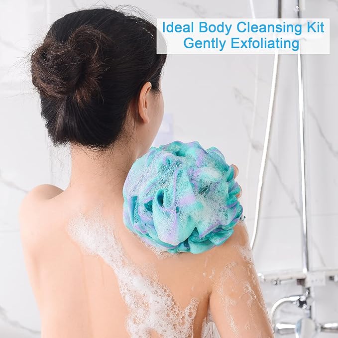Amazerbath loofah sponge 60g/piece, exfoliating