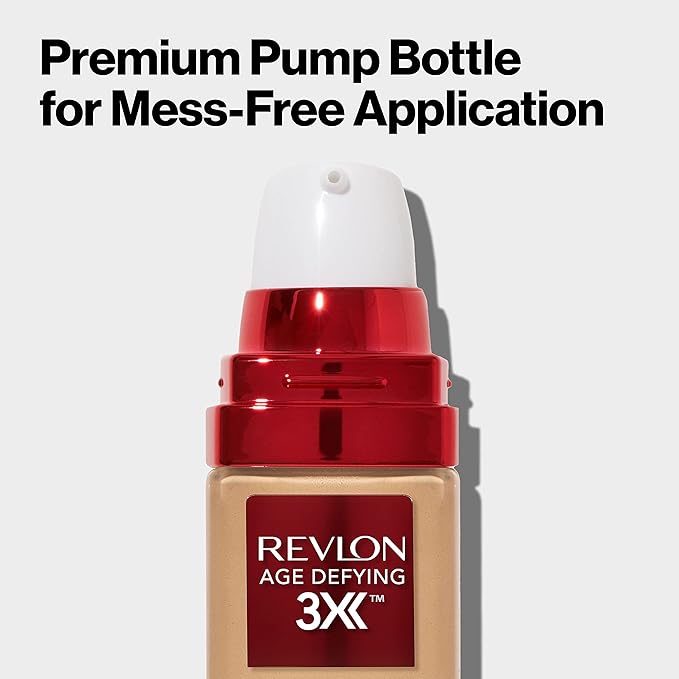 Revlon Age Defying 3X Makeup Foundation, Firming, Lifting fl oz