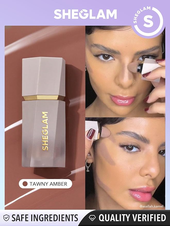 SHEGLAM Sun Sculpt Cool Toned Liquid Contour Stick Tawny Amber