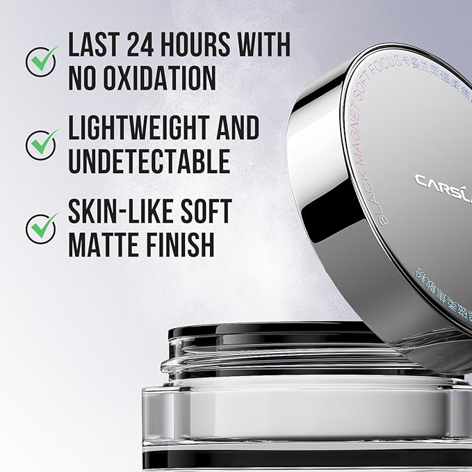 Soft Focus Loose Setting Powder, Waterproof, Matte, Oil For Sensitive