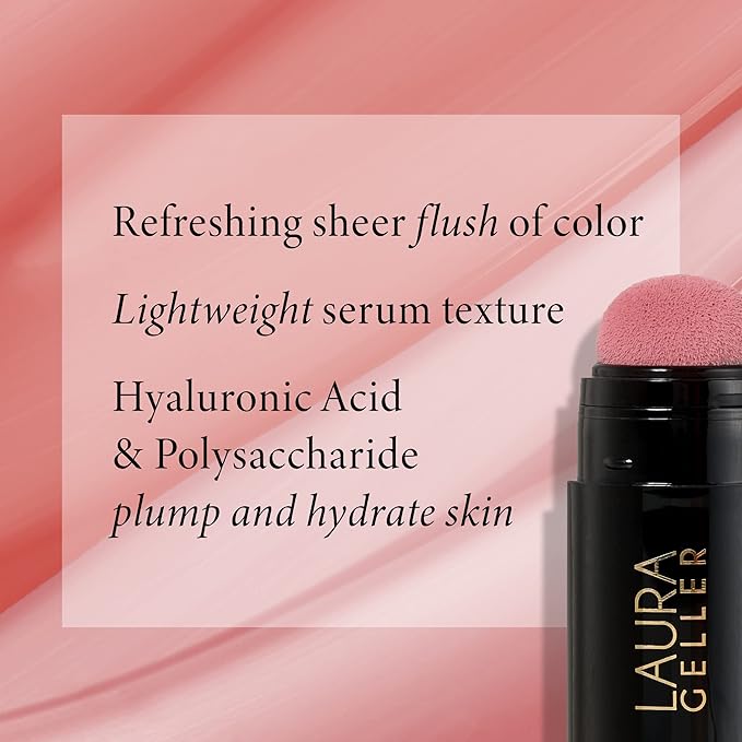 LAURA GELLER NEW YORK Serum Blush Tint, Lightweight Graceful Guava