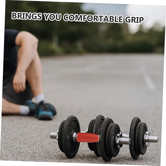 Kisangel 2 Pairs Barbell Pad Grasp Grip Barbell