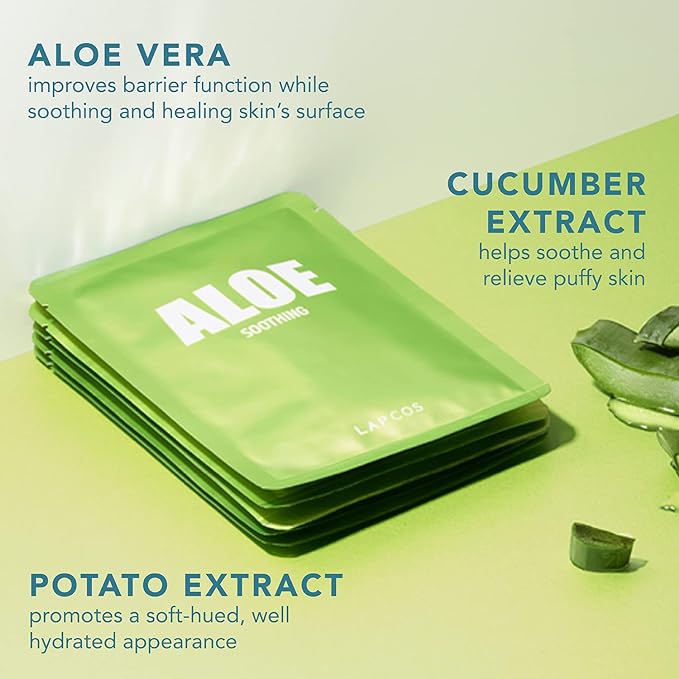 LAPCOS Daily Sheet Mask Variety Pack Exfoliate