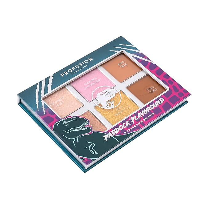 Profusion Cosmetics Jurassic Paddock Playground 6 Shade Face