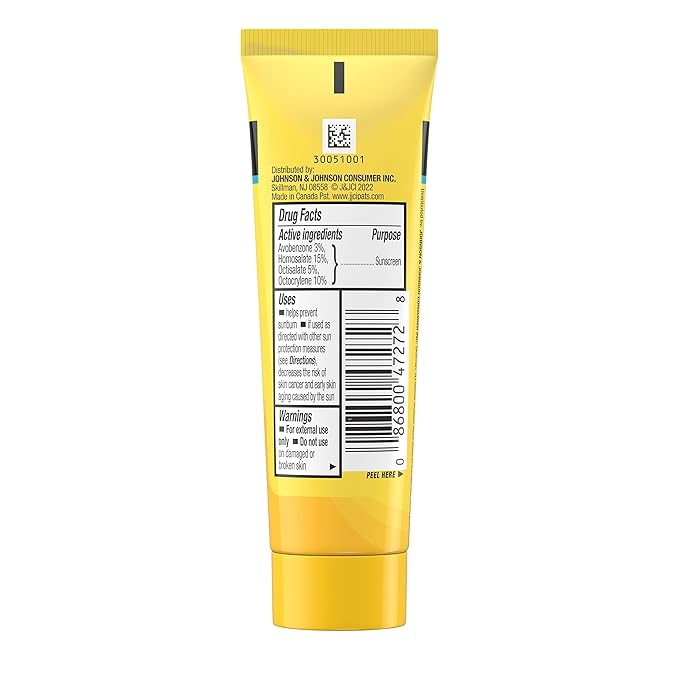 Neutrogena Beach Defense Water Resistant Sunscreen Body Lotion with Broad Spectrum SPF 70, Oil-Free and Fast-Absorbing, 1 Fl Oz (Pack of 48)