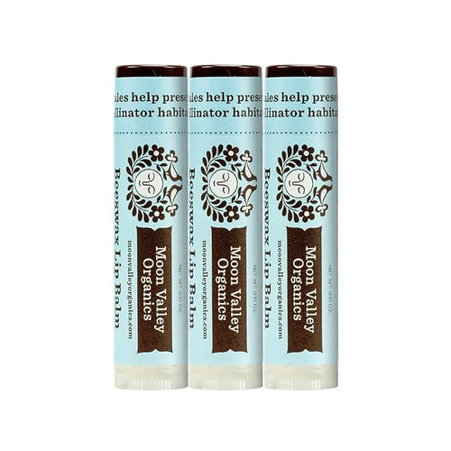 Moon Valley Organics Beeswax Lip Balm VANILLA,
