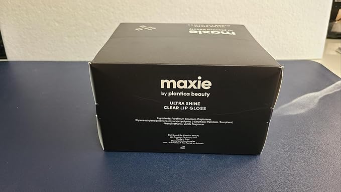 Maxie by Plantico Beauty Clear Lip Polish bulk (12 Pieces) CLEAR/ALOE (Original Clear, 3 PCS)