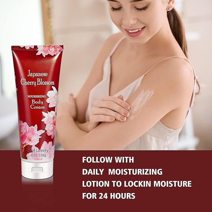 Japanese Cherry Blossom Shower Gel and Nourishing