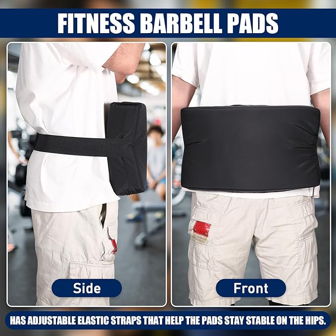 TOBWOLF Square Hip Thrust Cushion Pad
