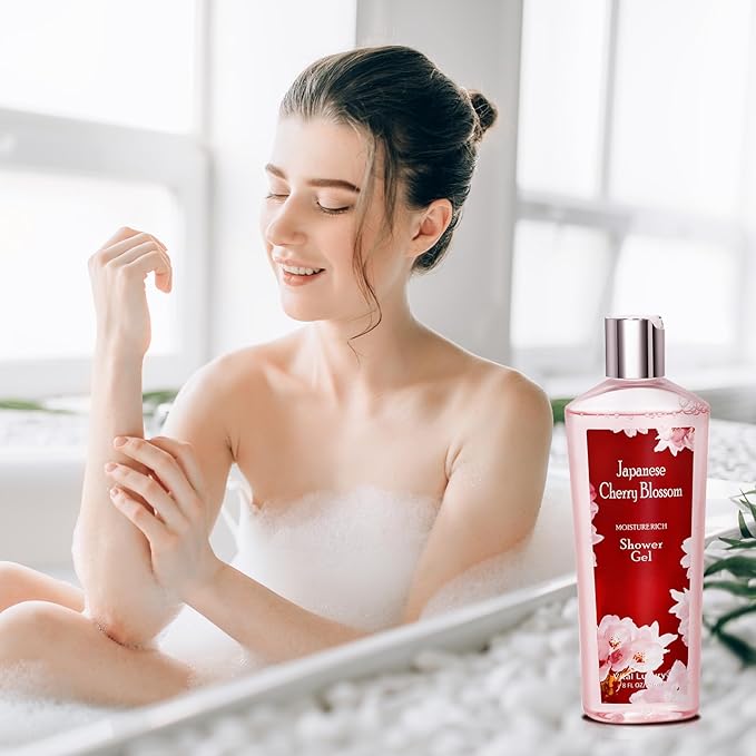 Japanese Cherry Blossom Shower Gel and Nourishing