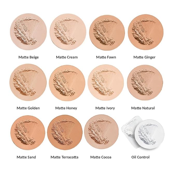 Jolie Shine Absorbing Oil Free Pressed Powder -