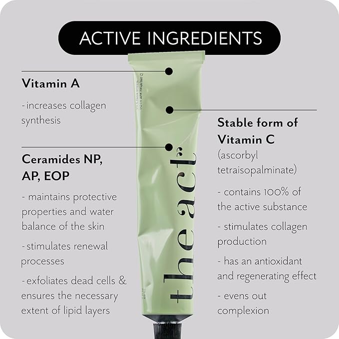 Vitamin C Face Moisturizer Cream for Men and Women - Brightening & Hydrating | Anti-Aging Day & Night Cream with Ceramides & Antioxidants for All Skin Types | Lightweight, Non-Greasy, Vegan 2.5 oz