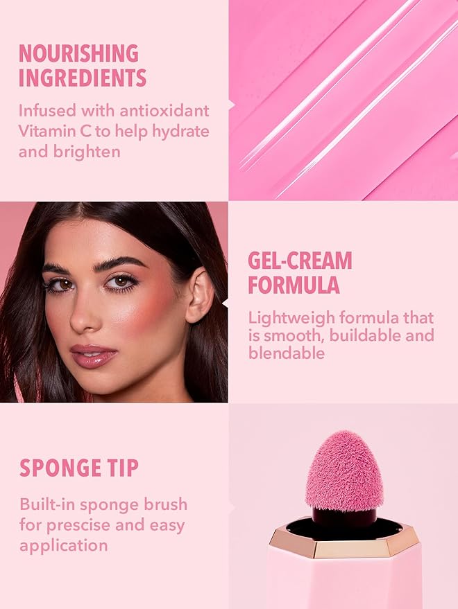 SHEGLAM Color Bloom Liquid Blush Makeup for Cheeks On Point