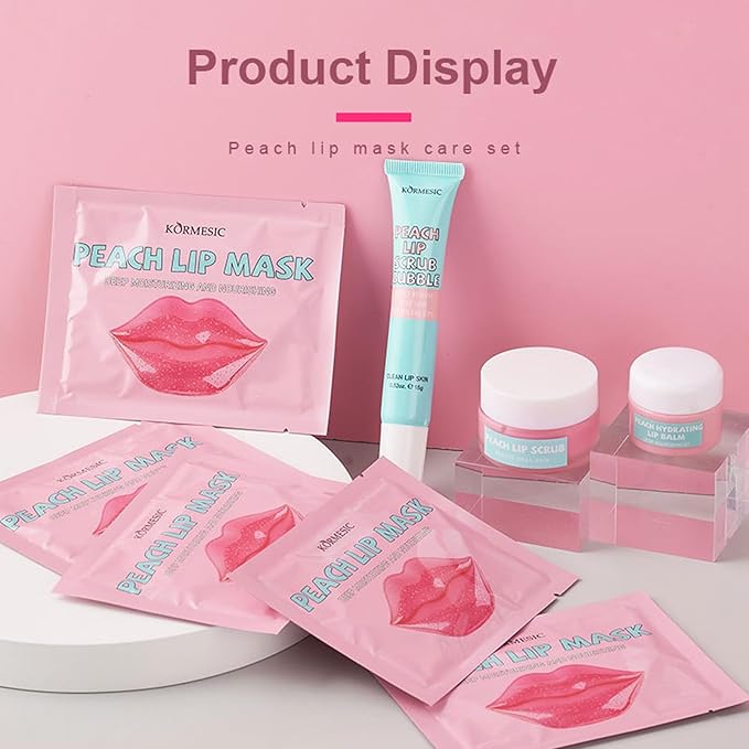 4 In 1 Peach Lip Care Lips