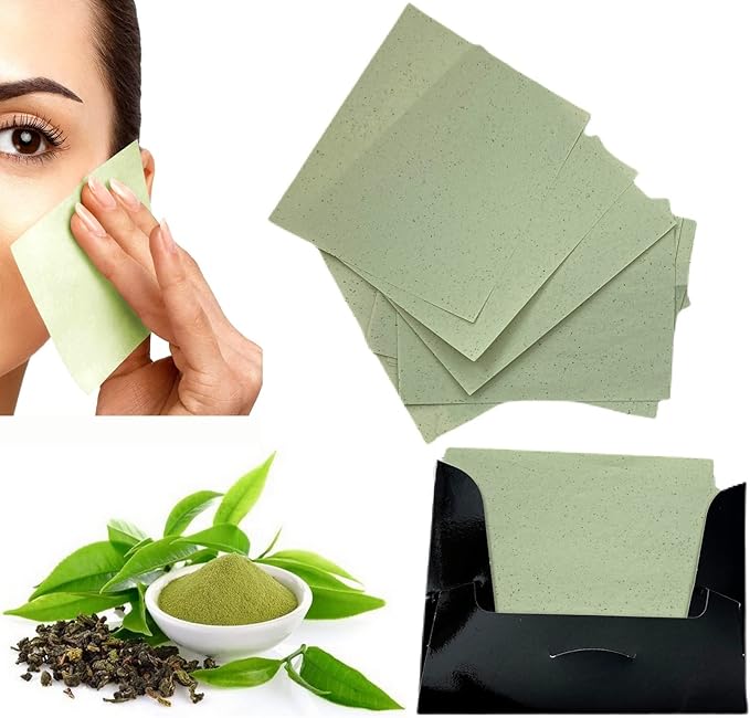 2 Pks GREEN TEA INFUSED Soothing Natural Abaca