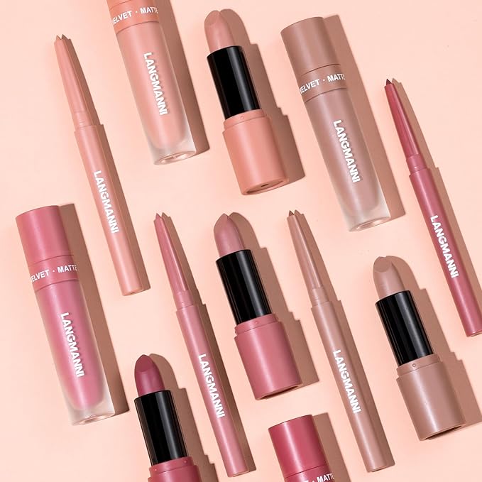 Jolilab 3 in 1 Matte Velvet Lipstick Set-Lip