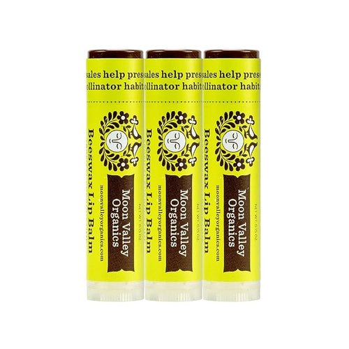 Moon Valley Organics Beeswax Lip Balm LIME,