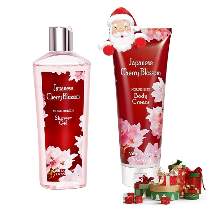 Japanese Cherry Blossom Shower Gel and Nourishing